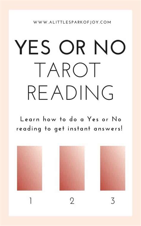 Yes No Tarot : Time for Answers 